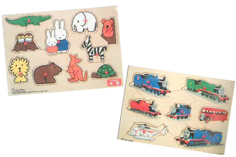 プレイパズルシリーズ　ミッフィー・トーマス