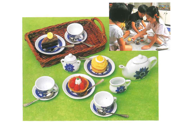 大切に使うおけいこシリーズ ら ぷち コレクション お茶会セット