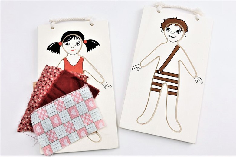 WoodenPal　きせかえ人形