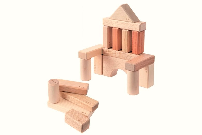 寄木の積木（木箱入り）