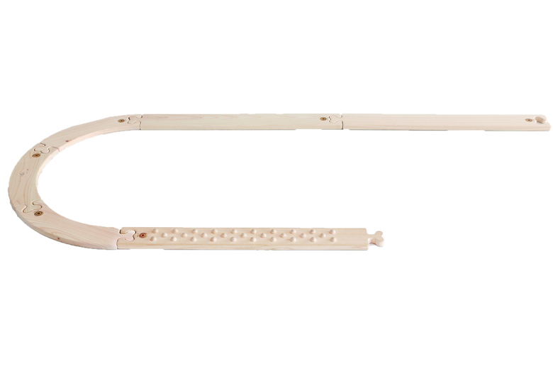 バランスレール　ひのきの平均台