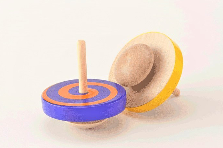 倒れないコマ『天空の廻り』