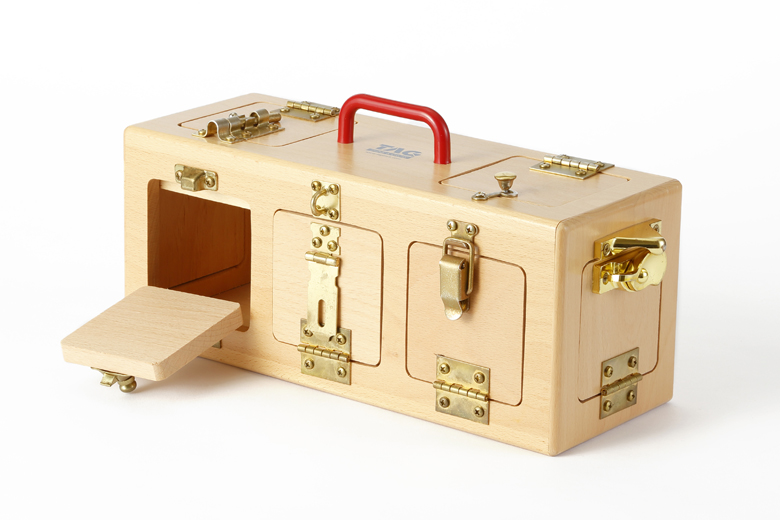 >手を使って記憶するロックボックス