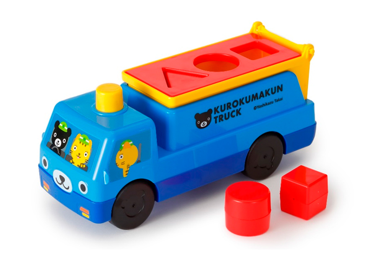 くろくまくんのかたちあわせトラック