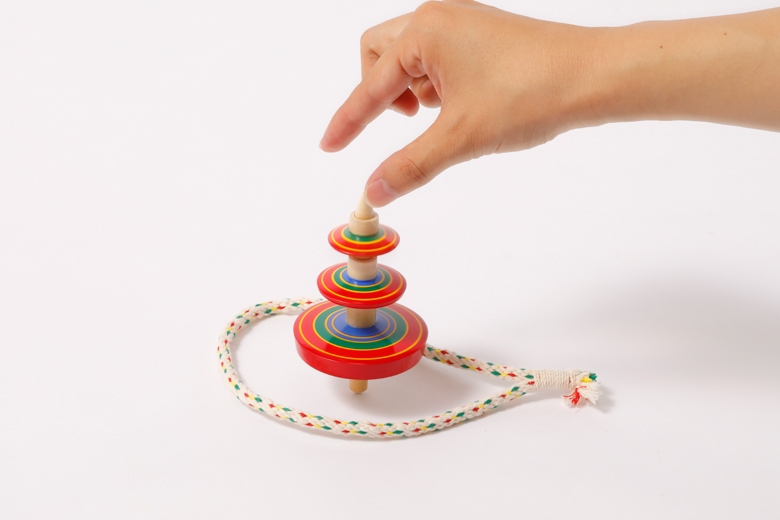 三段重ね・手乗り独楽